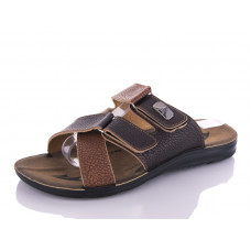 Шлепанцы Demur MKN6842 brown-camel