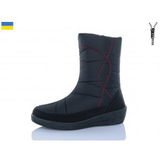 Дутики Lenase 105 чоб.ж.чорний