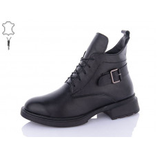 Ботинки Qq Shoes 915-1 black