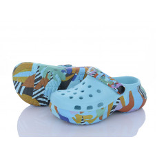 Кроксы Alimama-Girnaive 816 l.blue