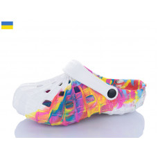 Кроксы Inblu SV16 папуга-білий