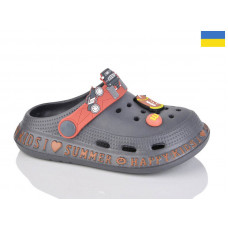 Кроксы Demur CC005 сірий