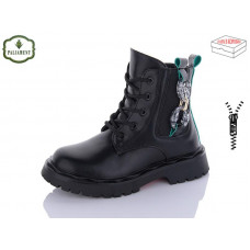 Ботинки Obuv Ok 2102B black/green