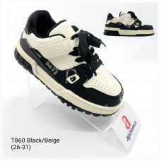 Кроссовки Clibee2 Apa-T860 black-beige