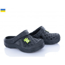 Кроксы Golden Lion 327 чорний