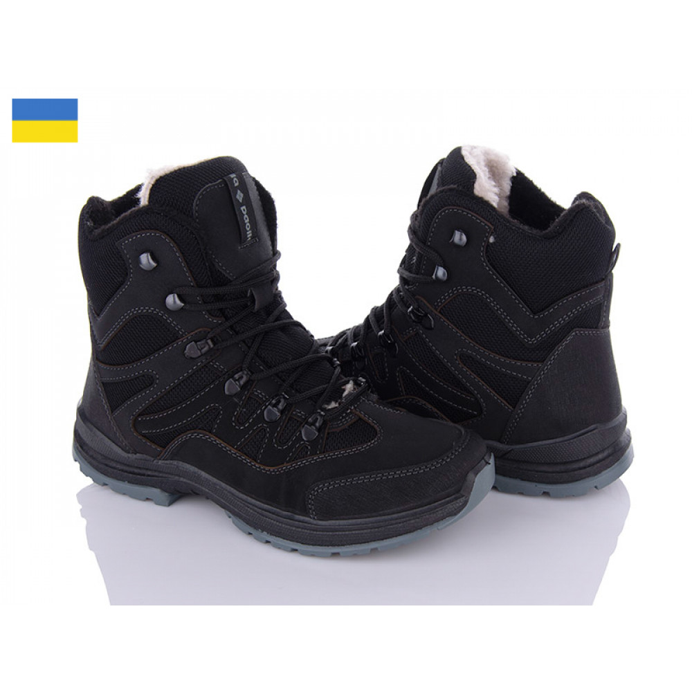 Ботинки Lvovbaza Paolla ПАТ3-6113 чорний