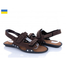 Сандалии Golden Lion Б003 коричневий