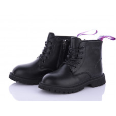 Ботинки Violeta Y90-0279B black-purple