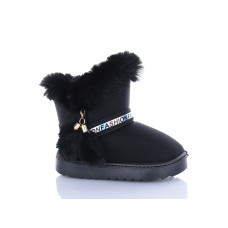 Угги Леопард W111-1 black