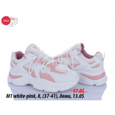Кроссовки Sindikat M1 white-pink