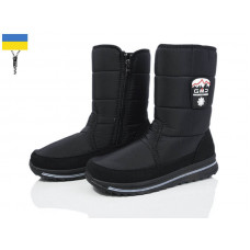 Дутики Demur 7113 чорний-2025