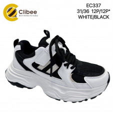Кроссовки Clibee2 LD-EC337 white-black