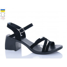 Босоножки Sali 140 чорний з чор-п.