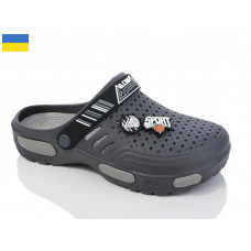 Кроксы Demur DS118 сірий