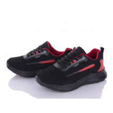 Кроссовки Wei Wei A2580-1 black-red