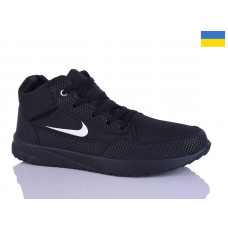 Кроссовки Demur 1201 чорний фліс