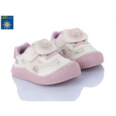 Кроссовки Comfort-Baby 1858 бежевий (16-20) LED