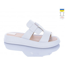 Шлепанцы Sali 22160 білий біл-п.