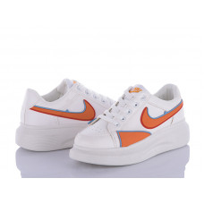 Кроссовки Violeta 172-39 white-orange