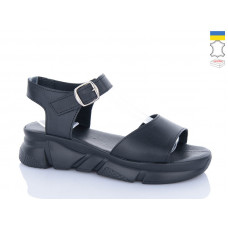 Босоножки Garti 0149 чорний шкіра