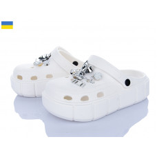 Кроксы Roks 152-16 білий