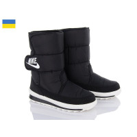 Дутики Demur KWZ211 -8 N чорний-білий -2025