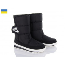 Дутики Demur KWZ211 -8 N чорний-білий -2025