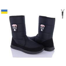 Дутики Lvovbaza Progress 4235-1 чорний