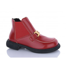 Ботинки Jibukang 07-829 red