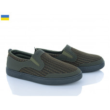 Слипоны Львов База B&R 501 олива