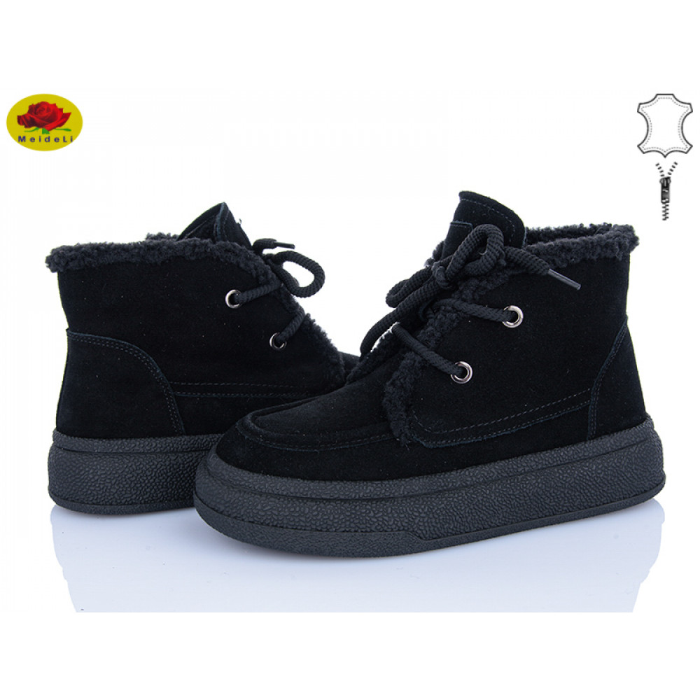 Ботинки Meideli B7788-5 black Ботинки Meideli B7788-5 black