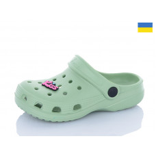 Кроксы Sanlin2 017 м'які оливковий