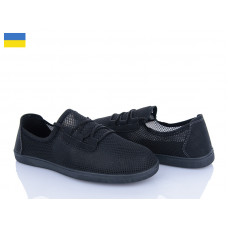 Кроссовки Lvovbaza Paolla 189-2101 сітка чорний