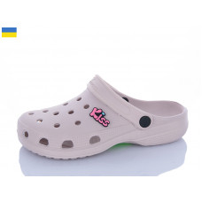 Кроксы Sanlin2 018 м'які пудра