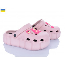 Кроксы Roks 152-9011 пудра
