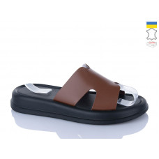 Шлепанцы Sali 505-25 карамель чор-п.