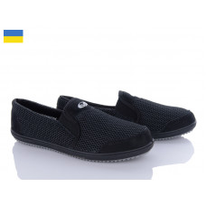 Слипоны Lvovbaza Verta Т6 чорний