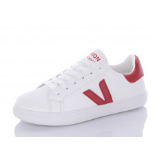 Кеды Sila SL22-8 white-red