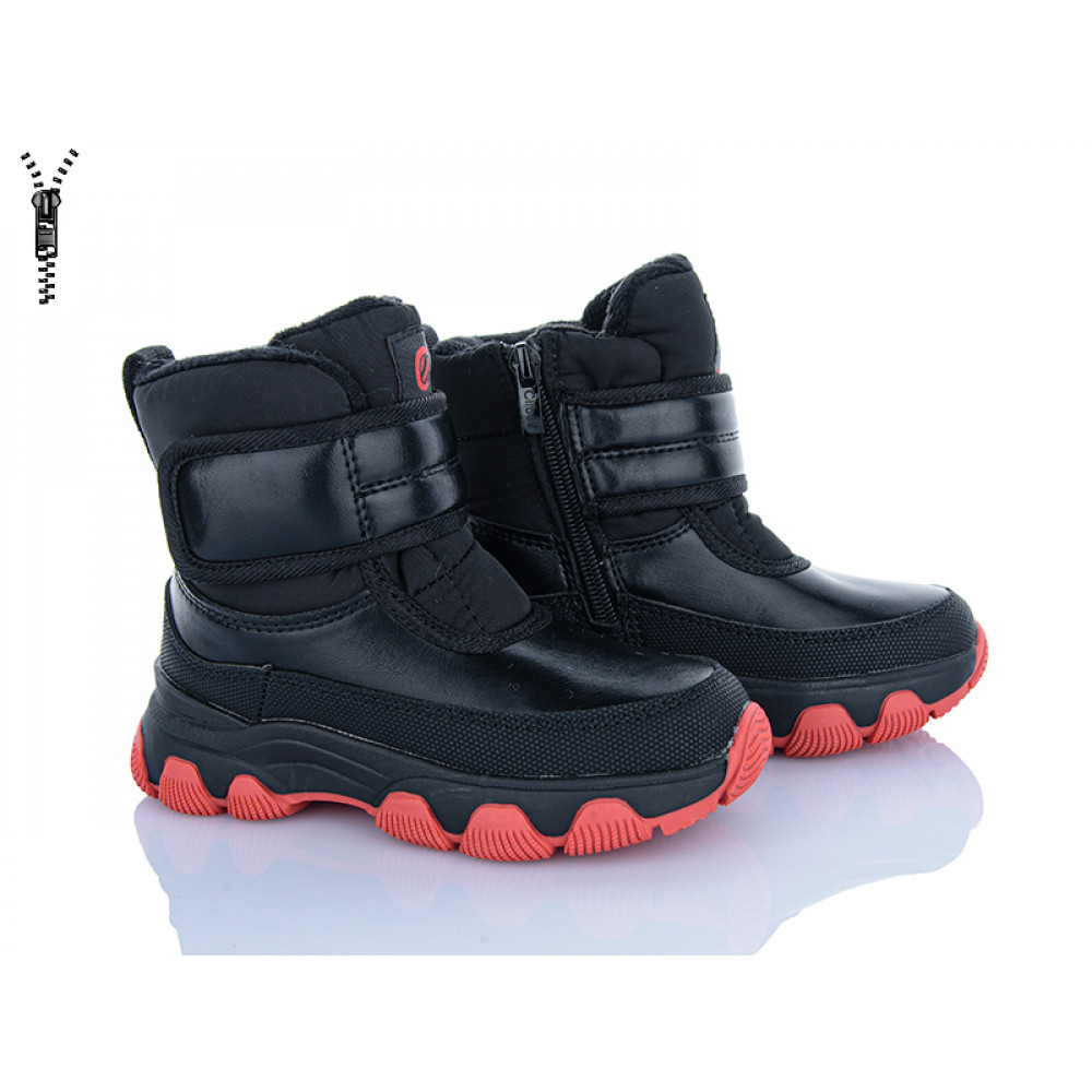 Ботинки Clibee H555-1 black-red Ботинки Clibee H555-1 black-red