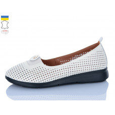 Туфли Sali 009-39 бежевий чор-п.