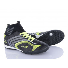 Спорт Vs Walked N006 black-yellow