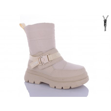 Дутики Qq Shoes JP27 beige