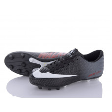 Спорт Vs Mercurial  08  black Crampon   (36-39)