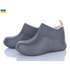 Галоши Golden Lion M7009 т.сірий