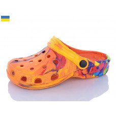 Кроксы Inblu 017 півень жовтий
