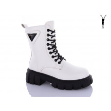 Ботинки Qq Shoes 5233 white