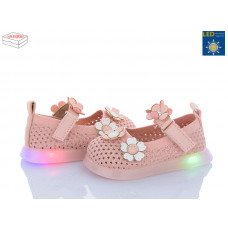 Туфли Poni Kids B1081 pink LED