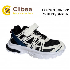 Кроссовки Clibee2 LD-LC828 white-black