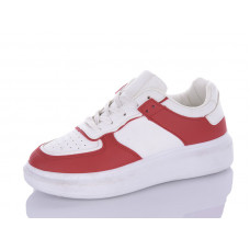 Кроссовки Qq Shoes BK61 white-red