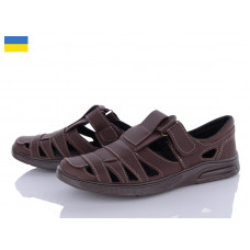 Туфли Lvovbaza Comfort Б8 коричневий